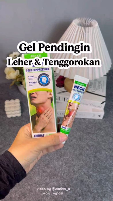 Gel pendingin Leher & Tenggorokan #ViralDiShopeeVideo #RacunShopee #TermurahDiShopee