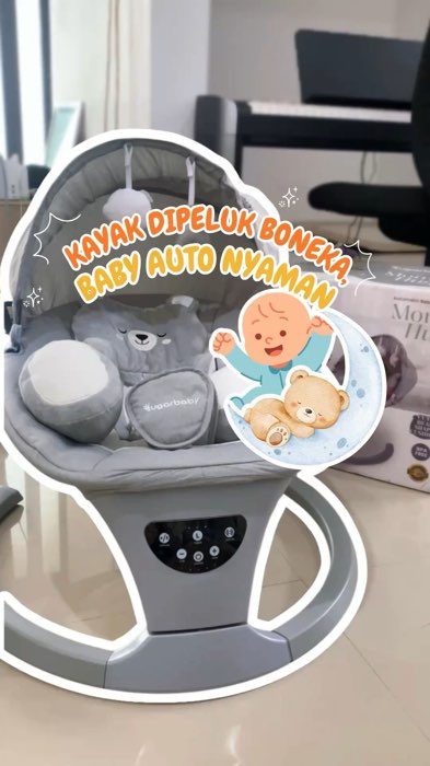 Bouncer Gemes, Baby Serasa Dipeluk Boneka 🧸#sugarbabybouncer #sugarbaby #GratisOngkirRP0 #GakNyeselBeliIni #SpillRacunShopee #ShopeeCOD #bouncherbaby