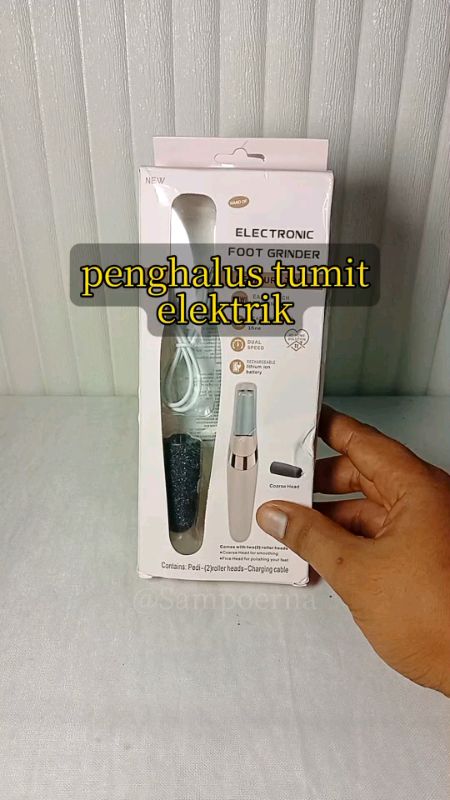 Alat Penghalus Tumit Kaki  Elektrik #alatpenghalustumitkaki  #penghalustumit  #RacunShopee  #RacunShopeeCheck  #SpillRacunShopee  #ViralDiShopeeVideo