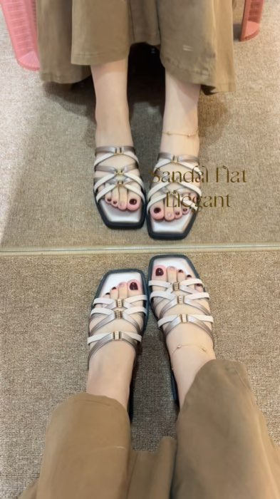 Cakepnya😭💗 #sandalwanita