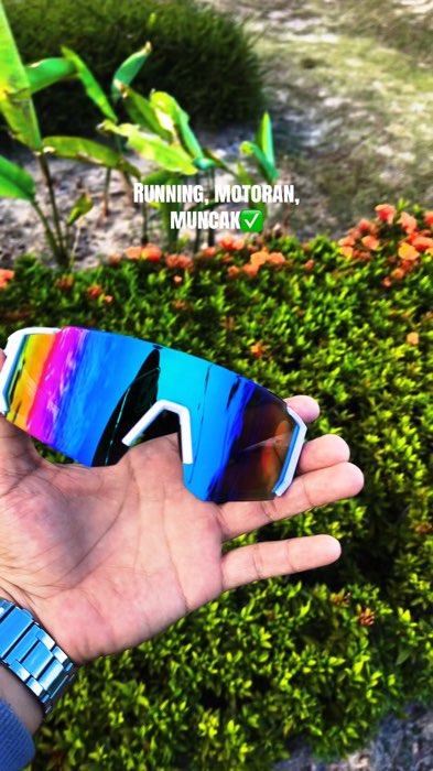 Rekomendasi kacamata outdoor diharga 20rb an aja