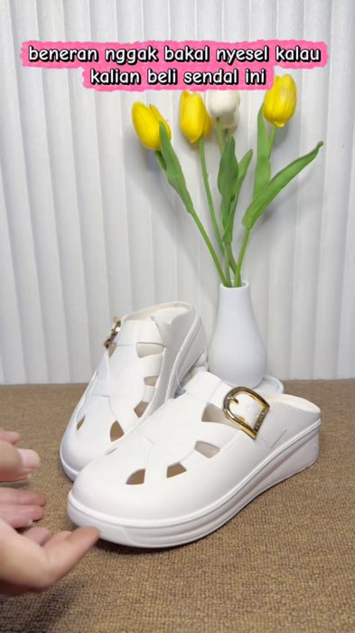 Sendal wedges Ringan #DiskonRacunShopee #sendalwanita #sendalmurah #RacunShopee #SpillRacunShopee #ShopeeCOD #berkahramadhansale