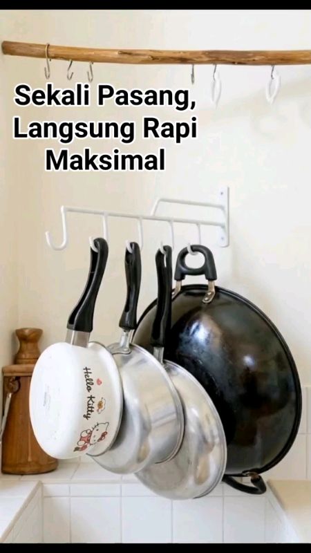 Rak Gantungan Wajan Viral #rakgantungwajan #RacunShopee #SpillBawaBerkah #SpillRacunShopee #NyeselGakBeli #GratisOngkirRP0 #CODinApa