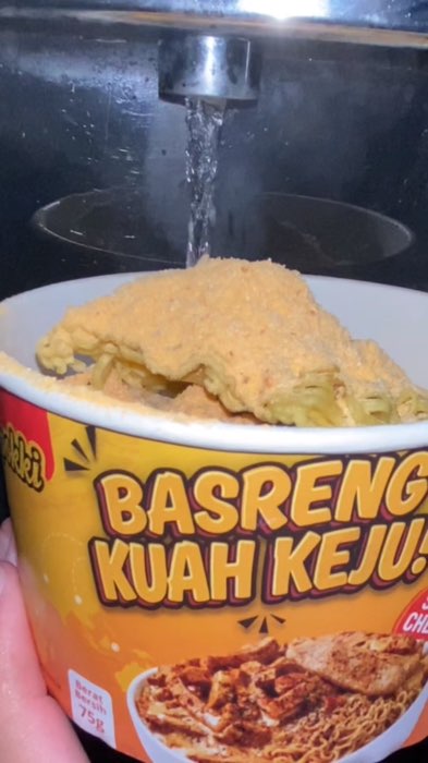 Basreng kuah keju