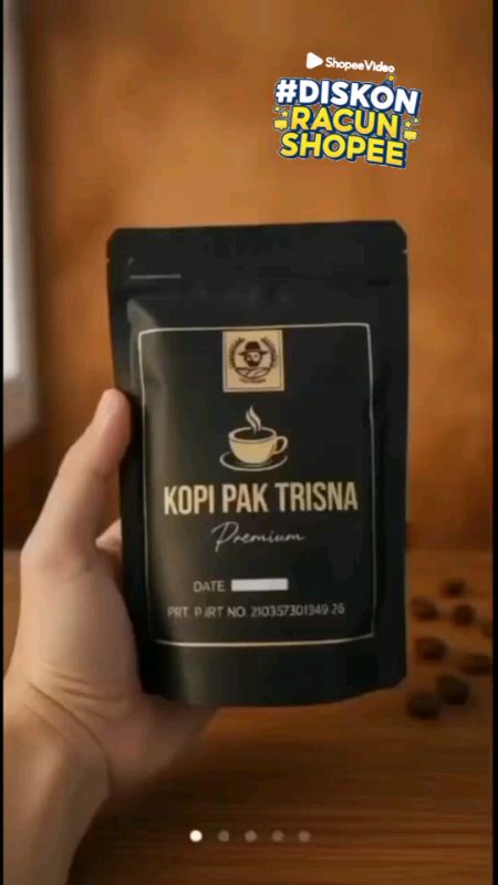 Cek Premium Kopi Bubuk Pak Trisna - Kopi Arabika dan Robusta Pilihan #RacunShopee #kopi #premium #kopibubuk #kopiarabika #paktrisna