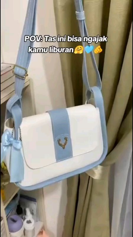 Tas selempang wanita Kenza#viraldishopeevidio❤ #keranjangKuning #cekoutsekarang #ShopeeCOD #shopeefashion