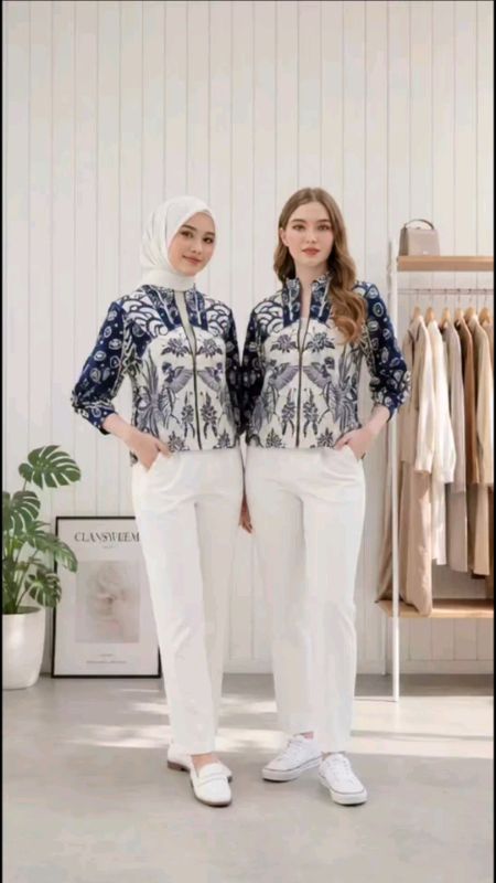 Jaket batik | outer batik wanita #outerwanita #outerbatik #outerbatikwanita #jaketbatikwanita #RacunShopee #ViralDiShopeeVideo #FashiondiShopee #fyp