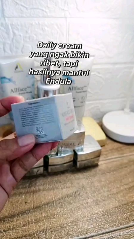 daily cream allface #allfacebyadelia #allfacedailymoisturizer #skincareviral #RacunShopee
