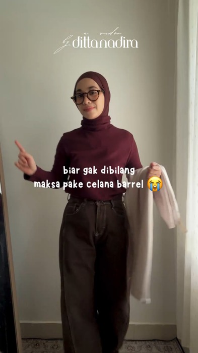 #celanabarrel #barrelpants #celanabarrelwanita #celanabarrelkatun #DiskonShopeeVideo #celanabarrelmurah