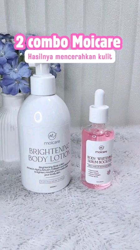 #moicare #moicarebodylotion #moicarebodyserum #moicarebodyserumbooster #ShopeeLook #ShopeeCOD #SpillBawaBerkah #mencerahkankulit