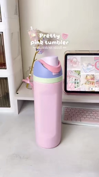 #tumbleraestethic #tumblerstainless #tumblertahandingin #ShopeeVideoCreator