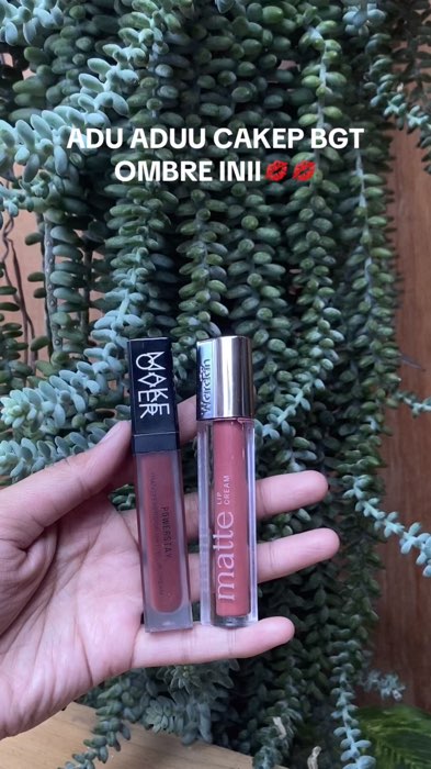 best combo🤩 #ombrelips #makeoverpowerstay #lipmattewardah