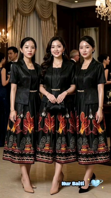 Dress Satin Batik Premium Wanita, Cocok Kondangan & Santai #DressSatinWanita #DasterBatikModern #FashionWanitaMurah #ShopeeVideoFYP #BelanjaHemat