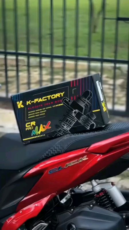 Shock K-Factory + Preload #shock#shockbreaker#shockbreakertabung#shockbelakang#shockvario#shockvario125#shockbeat#shocknmax#partmodifikasi#ViralDiShop