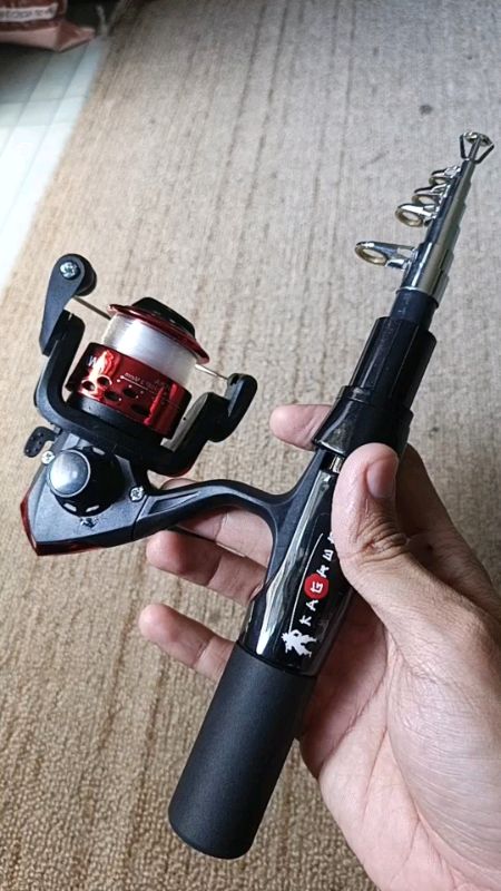 Joran Telescopic Kagawa 1.1m Anti Karat Kuat. #joran #joranpancing #reelpancing