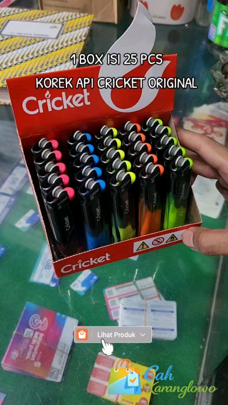 korek api cricket original #korekapi #korekcricket #korekapicricket #cricketoriginal #RacunShopee #GratisOngkirRP0 #ViralDiShopeeVideo