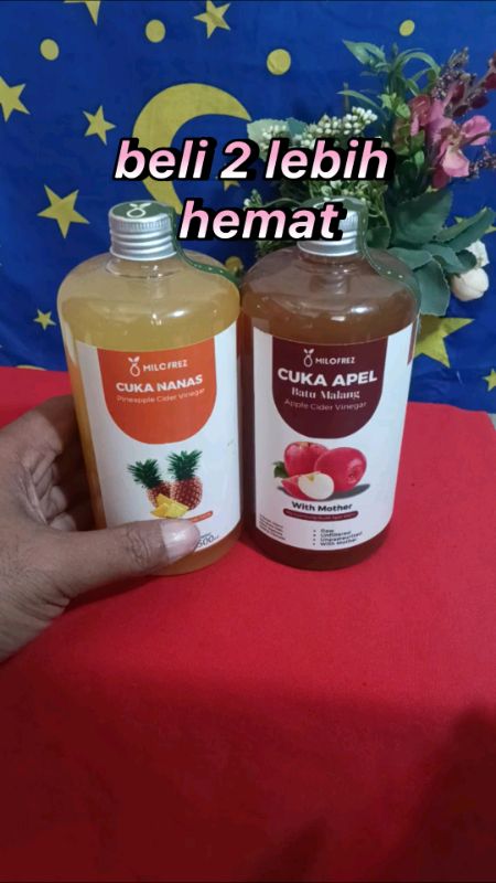 cuka apel & nanas#fypdong #fyp #cukananaswithmother #cukaapel #CukaNanas #RacunShopee #