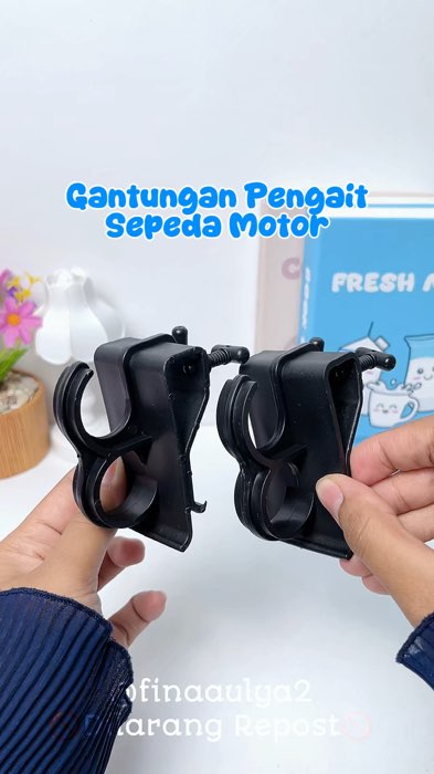 Pengait Motor Tambahan #pengaitmotor #pengaitmotormurah #DiskonRacunShopee #BeliDiShopeeVideo #GratisOngkirRP0