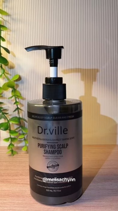 Shampoo merawat rambut sampai akar #drville #shampoo #haircare #penumbuhrambut