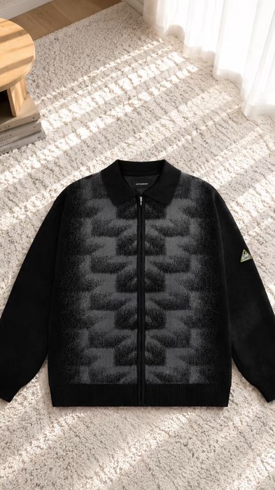 Knit Cardingan Hitam #RacunShopee #knitwear #knitpremium #jacketkeren #fashionpria #cleanoutfits #unitedhart