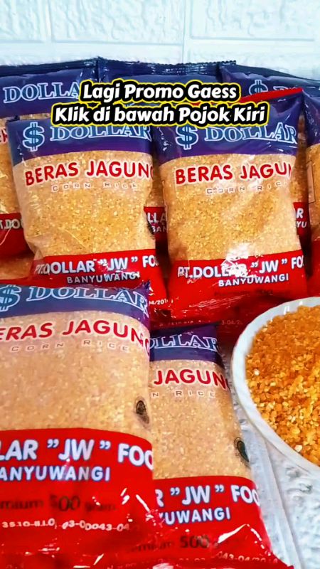 Beras Jagung Dollar Premium. #berasjagungdollar #berasjagung #berasjagungdollarpremium