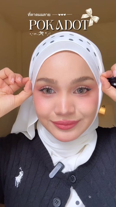 #bandanapolkadot #bandopolkadot #innerhijabpolka #headband #RacunShopee