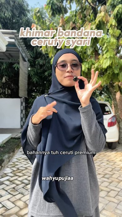 Khimar bandana syari