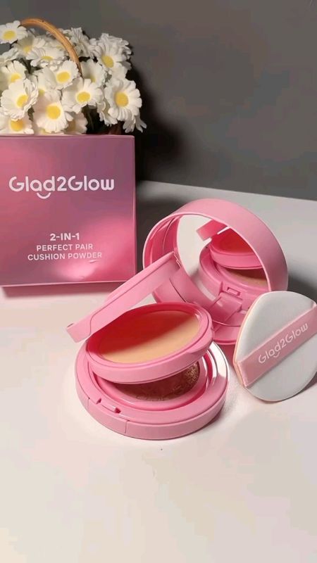 cushion glad 2 glow 2 in 1#cushiong2g#cushionviral#g2gcushion#g2glow #shopee#belanjadishopee