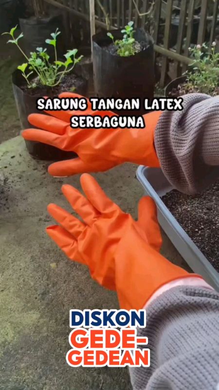 Sarung tangan berkebun tebal latex #sarungtanganberkebun #sarungtanganserbaguna #SpillRacunShopee #SpillBawaBerkah #shopeevideo #ShopeeLook
