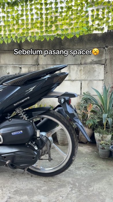 Berasa pakai mounting panjang🤩#spacer #spacerspakbor #spacervario #spacerspakborbelakangvario #ganjelanspakbor