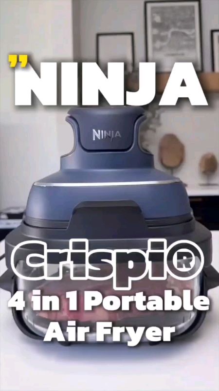 Ninja Crispi® Portable Glass Cooking System #ninja #ninjacrispi #airfryer #oven #airfryerglass #ViralDiShopeeVideo #GratisOngkirRP0