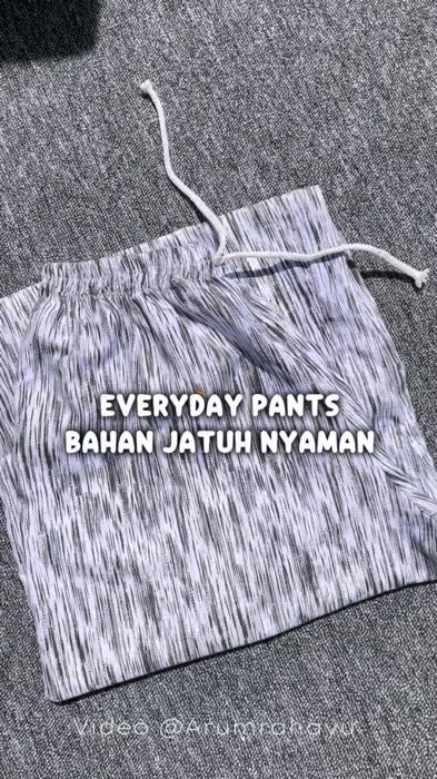 Celana kulot everyday pants bahan tebal jatuh nyaman dipakai#everydaypants #celanakulotwanita #OOTDFashionShopee #ShopeeLook #ShopeeCOD #fypage #fypシ