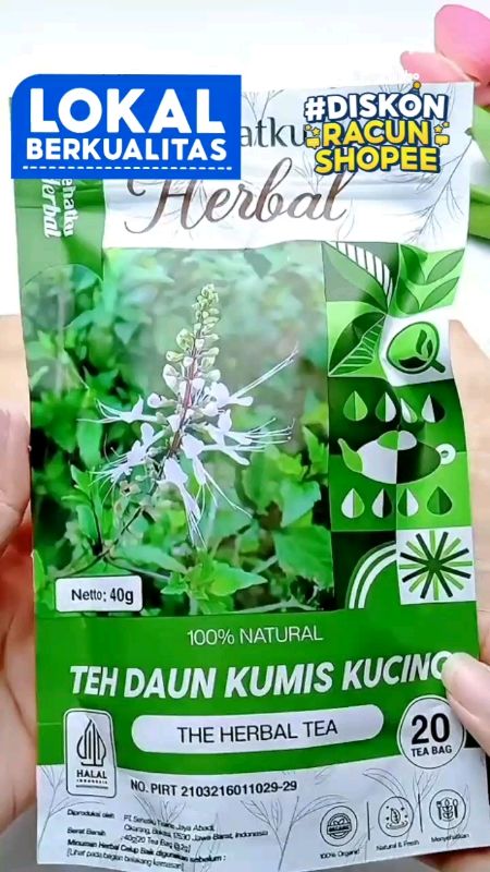 teh daun kumis kucing obat helrbal #tehherbal #tehdaunkumiskucing #kumiskucingherbal #RacunShopee #RacunShopeeCheck #racunshopeemurah #SpillRacunShope
