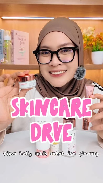 Skincare lengkap untuk kulit cerah dan glowing #skincareroutine #drveskincare #drveretinolessence #drvenightcream #drvedaycream #drvemoisturizing