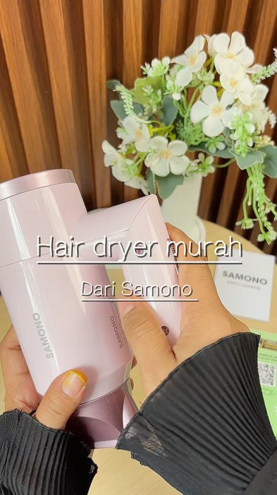#Diskon50Persen #SpillRacunShopee #SpillBawaBerkah #PromoNonStop  #hairdryer #hairdryermurah #samono #hairdryersamono #promoterkini #promoshopeevideo