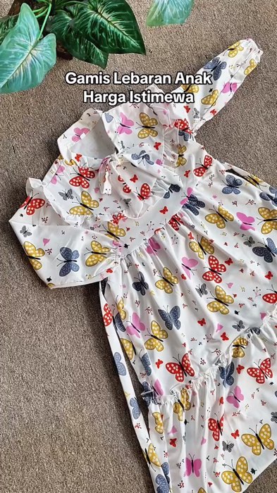 Gamis lebaran anak simple cantik murah #gamisanakperempuan #gamisanakmurah #gamislebarananak #RacunShopee
