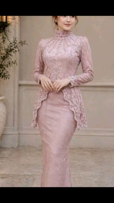 kebaya tille stylish dan anggun #kebayalamaran #kebayakondangan #kebayawisuda #kebayamodern #RacunShopee
