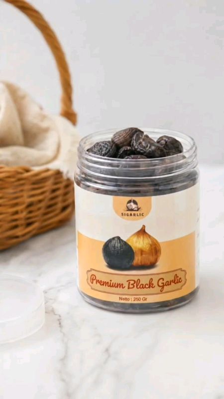 Bawang Hitam Tunggal Sigarlic Premium Black Garlic Original #RacunShopee #bawanghitam #blackgarlic #blackgarlicpremium #bawanghitamtunggal