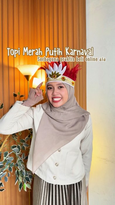 #topimerahputih #topikarnaval #topikarnavalmerahputih #topipawai #topimerahputihagustus #topikarnavalmerahputih