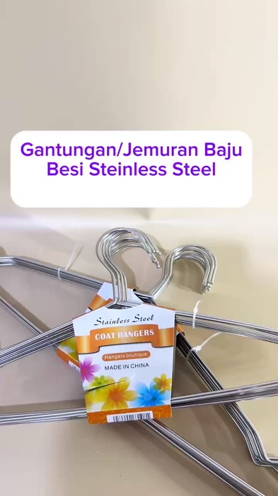 Gantungan/jemuran steinless bahan sangat kokoh dan kuat #GakNyeselBeliIni #RacunShopee #fyp #SpillRacunShopee #SpillBawaBerkah