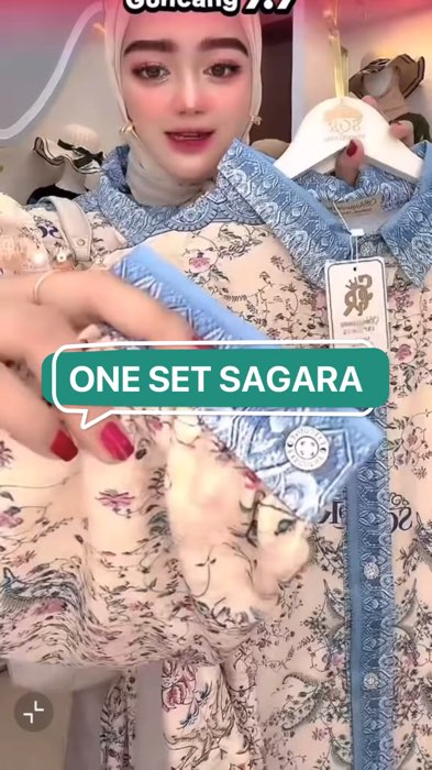 ￼One Set Sagara Uni Ara | One Set Uni Ara | Setelan Celana Sagara Uni Ara | One Set Wanita Kekinian#shopeevideo #fashionshopeehaul #setcel #setelan