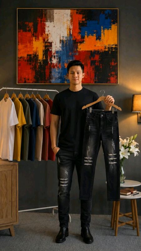 celana jeans tampil kece tapi sopan #celanajeanssobek #celanajeansmotif #celanajeanscowok #celanajeansmurah #celanacowok #shopeevideo  #ShopeeCOD
