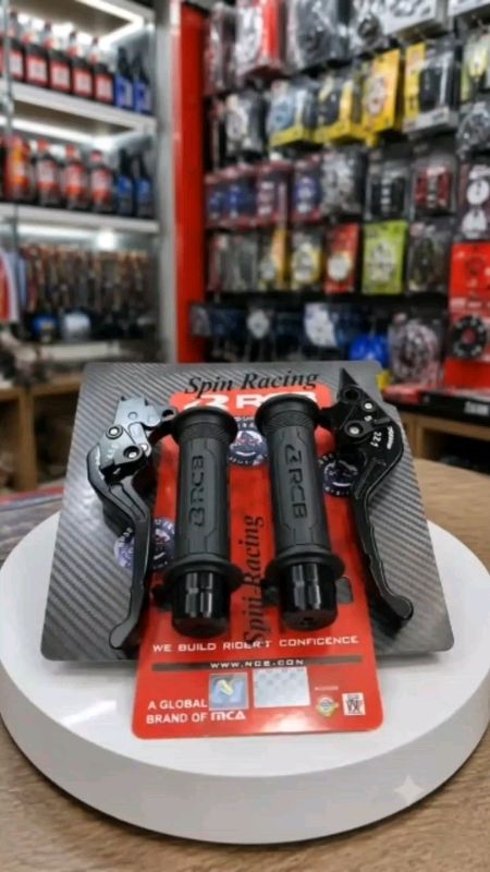 Paket Handgrip dan Handle Rem RCB Racing #handgriprcb #handlerem #variasimotor #partracing #modifikasimotor