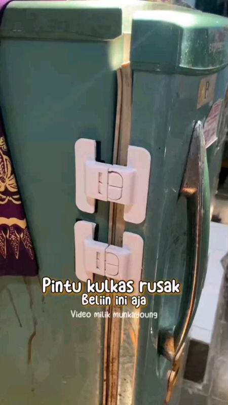 sumpah berguna bgt woeee #SpillBawaBerkah #ViralDiShopeeVideo #penguncipintukulkas #penguncipintuserbaguna #Nggaknyeselbeliini #RacunShopee