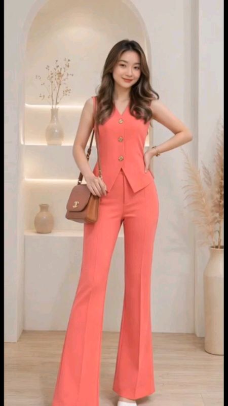 Oneset Celana cutbray#onesetwanita #onesetcutbray #SpillRacunShopeeHaul #fashiondishoppe #GratisOngkirRP0