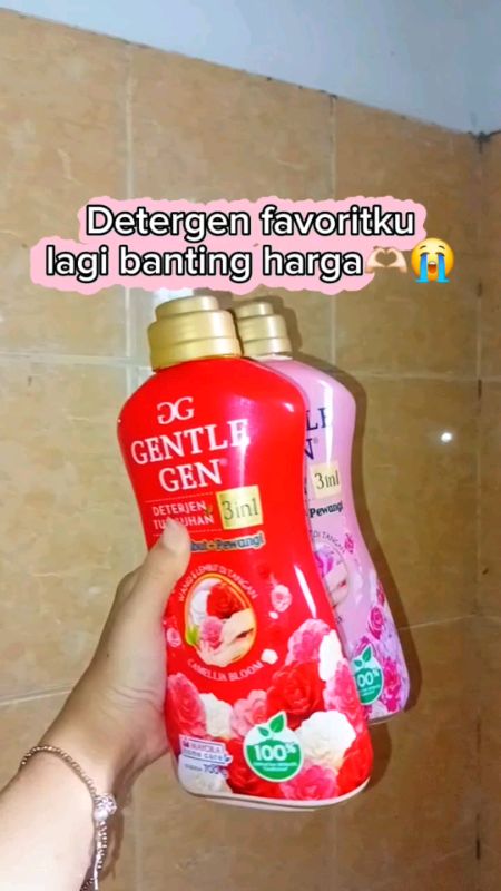cek etalase sekarangggg‼️🤍 #detergenviral #getergentcair #gentlegen #detergenpewangi #gentlegen700ml #DiskonShopeeVideo #Promo55MegaSale #haulshope