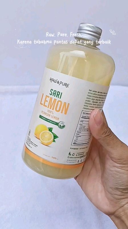 Sari Lemon Asli #rawnpure #sarilemonasli #sarilemonmurni #lemondietsehat #RacunShopeeLokal #ShopeeCOD #ShopeeVideoCreator