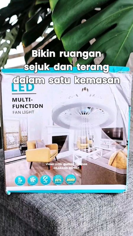 Bikin ruangan sejuk dan terang#RacunShopee #RacunShopeeCheck #DiskonRacunShopee #lampuledkipas #lampuledkipasangin2in1 #lampuledkipasangin #lampukipas