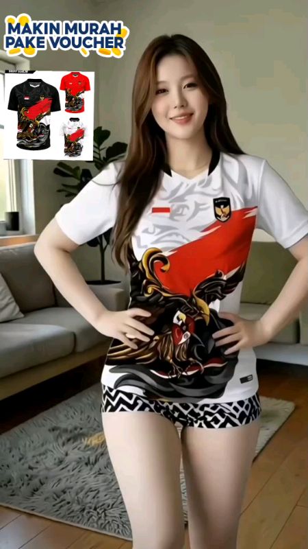 Jersey olahraga timnas garuda merah putih #jerseybola #jerseytimnas #jerseyolahraga #ViralDiShopeeVideo