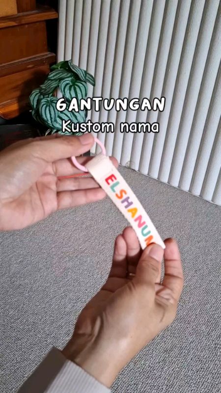 Gak takut ketukar lagi #gantungankustom #bagtagcustom #PromoNonStop #SpillBawaBerkah #ViralDiShopeeVideo